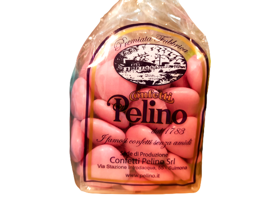 Confetti Pelino Cuori Rosa e Celeste