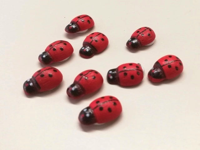 Margherita Forma Mandorla 2 Petali Personalizzati con Coccinella