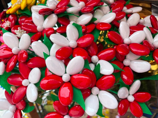 Margherita Forma Mandorla 2 Petali Personalizzati con Coccinella
