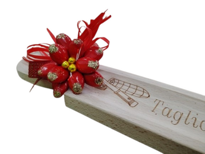 Regali artigianali in legno con confetti di Sulmona